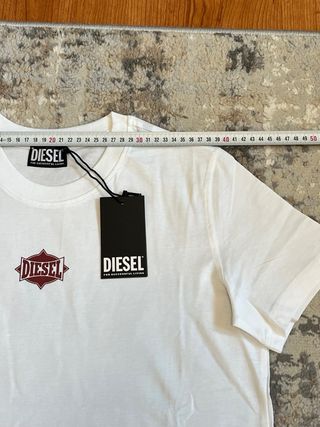 T-shirt Diesel bianca taglia M