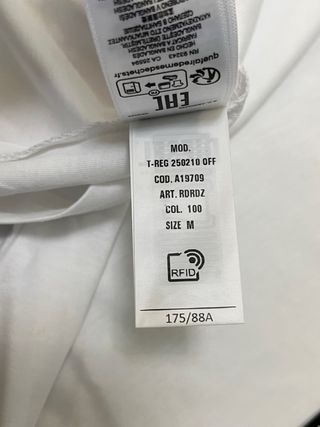 T-shirt Diesel bianca taglia M