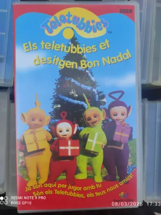 Teletubbies Catalán VHS - Bon Nadal