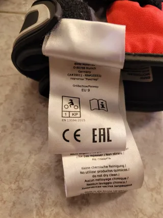 Guantes de moto talla 9