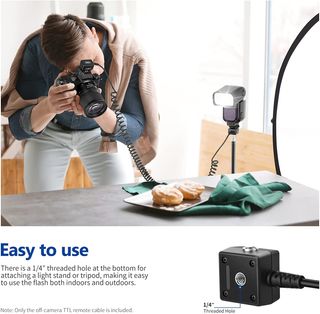 Cavo NEEWER TTL 2m per Flash Speedlite NUOVO