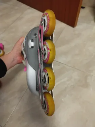 Patines en línea para niña talla ajustable