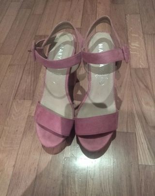Sandalias de tacón para mujer
