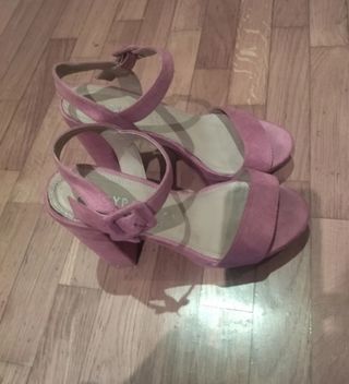 Sandalias de tacón para mujer