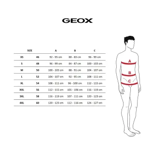 Geox Respira Modelo Leitan Talla 48 M/L Naranja