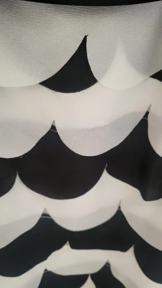 Vestido fiesta Sonia Peña negro y blanco