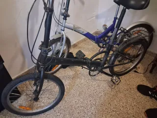 2 Bicicletas Plegables (1 con suspensión)