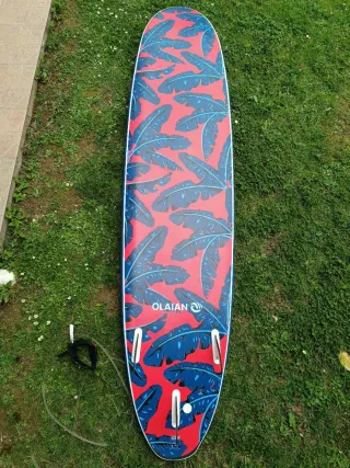 Tabla de surf Olaian 8'6 90L + funda