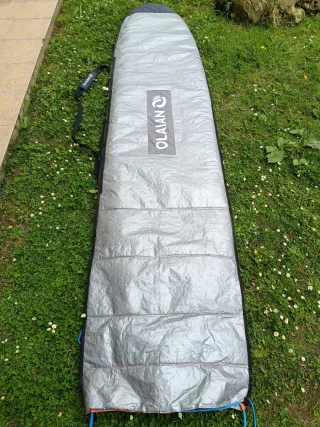 Tabla de surf Olaian 8'6 90L + funda