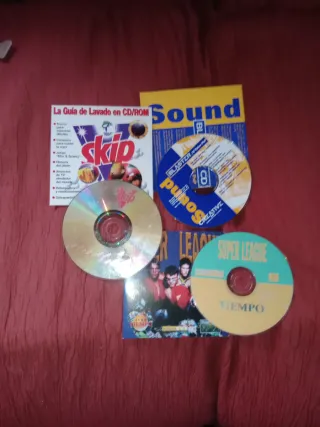 LOTE ANTIGUOS CD PARA PC