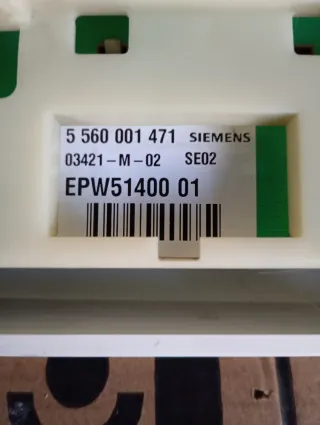 Placa electrónica lavadora Siemens Siwamat XLM 962