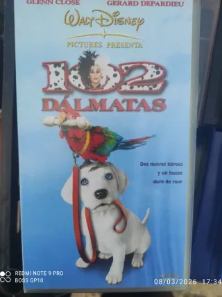 102 Dálmatas VHS Disney