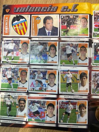 Coleccion cromos COMPLETO La Liga 2006/2007
