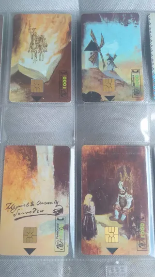 Collezione di Vecchie Carte Telefoniche