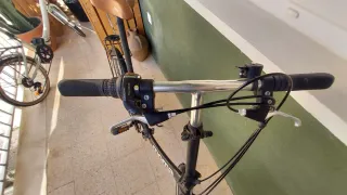 Bicicleta Plegable Moma 24 Negra