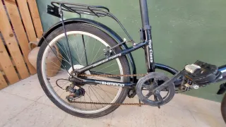 Bicicleta Plegable Moma 24 Negra