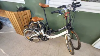 Bicicleta Plegable Moma 24 Negra