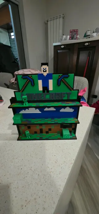 Espositore Kinder Joy Minecraft