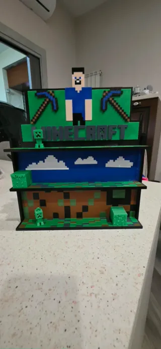 Espositore Kinder Joy Minecraft