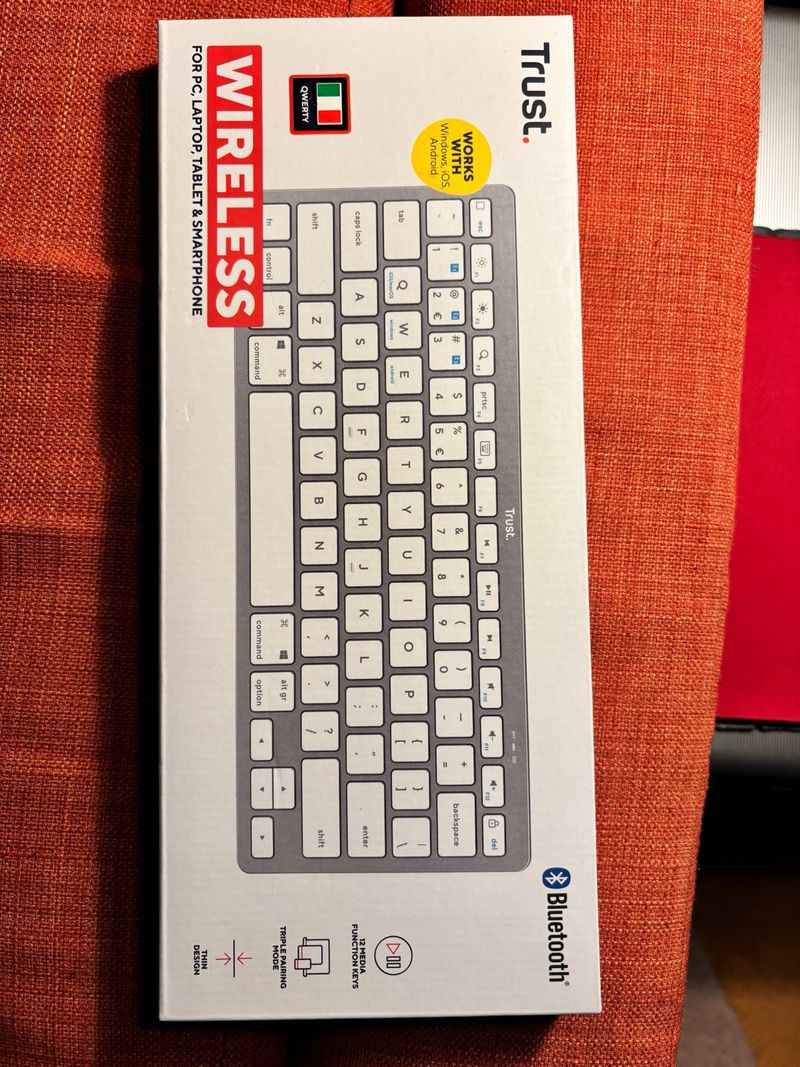 Teclado Bluetooth Trust Wireless