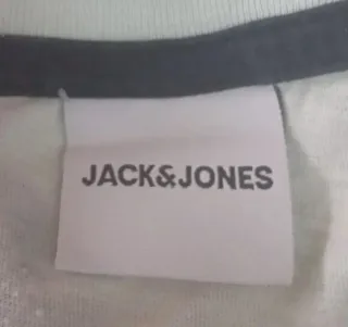 Camiseta Jack & Jones Hombre Blanca