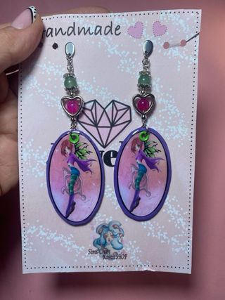 Parure collana e orecchini W.I.T.C.H.