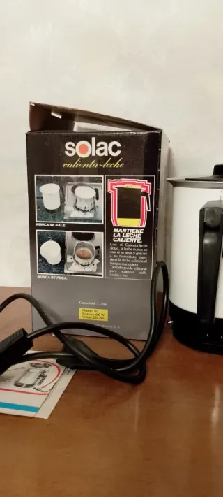 Calienta leches Solac