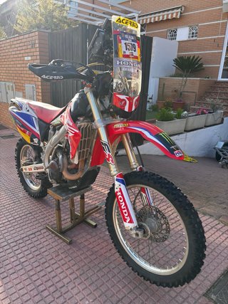 Honda CRF 450X Enduro Roja