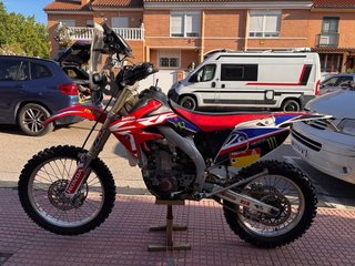 Honda CRF 450X Enduro Roja