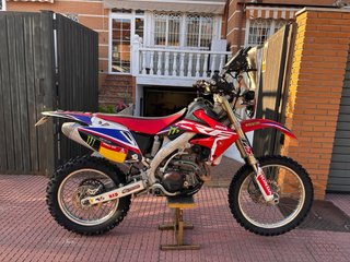 Honda CRF 450X Enduro Roja