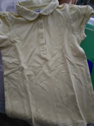 Polo bambina OVS giallo