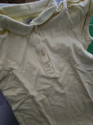 Polo bambina OVS giallo