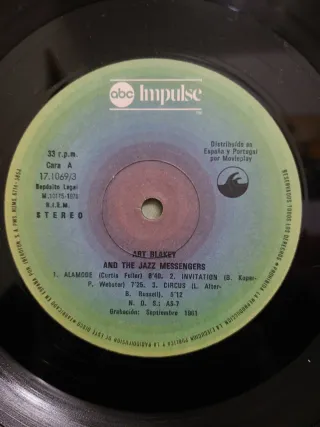 Originales Art Blakey And The Jazz Messengers