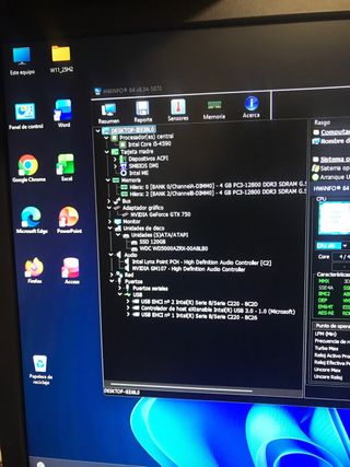 PC Medion GTX750 SSD Win11 Office2024 Minecraft