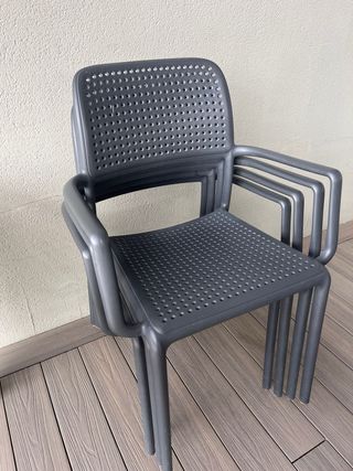 Mesa Nardi Extensible Exterior Gris 160-220cm