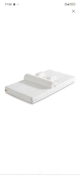 Kit cuna bebe, colchón cuna, chichoneras y cuñas