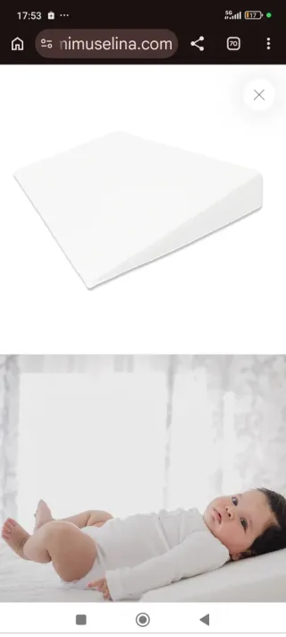 Kit cuna bebe, colchón cuna, chichoneras y cuñas