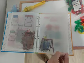 Mesa de luz y complementos