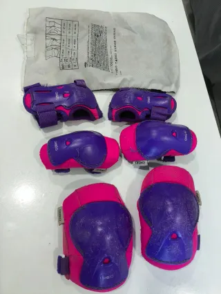 Protecciones Patinaje Oxelo Niña/o Talla 2XS