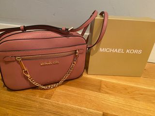 Bolso Michael Kors Rosa y Dorado