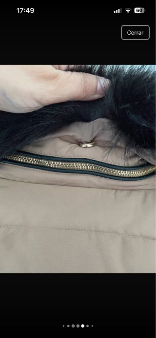 Abrigo Camel Fórmula Joven Talla 38