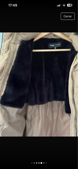 Abrigo Camel Fórmula Joven Talla 38