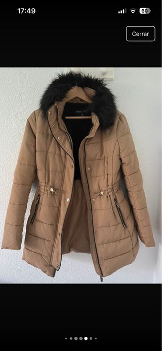 Abrigo Camel Fórmula Joven Talla 38