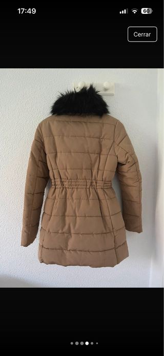 Abrigo Camel Fórmula Joven Talla 38