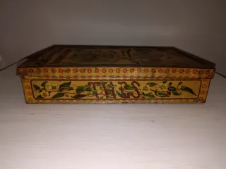 Caixa de metall vintage