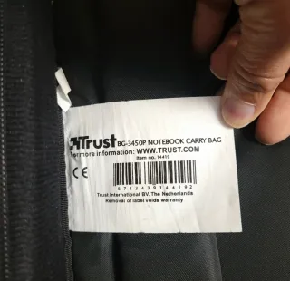 Maletín portátil Trust 32x36x11 cm