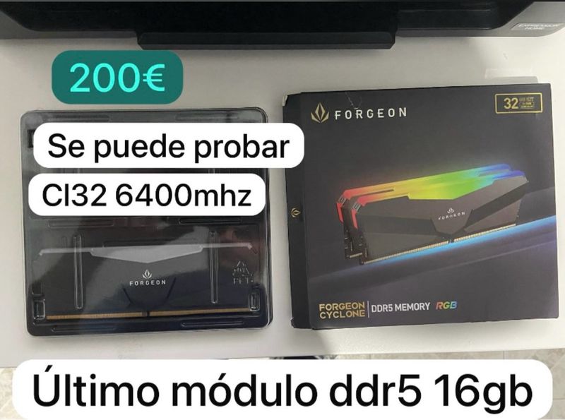 FORGEON DDR5 16GB CL32 6400MHz