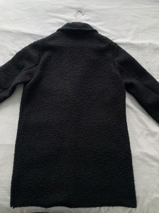 Abrigo negro borreguito