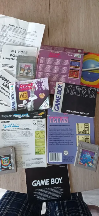 Juegos Game Boy + Manuales Originales Nintendo