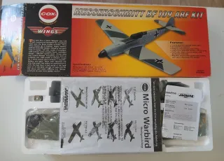 Kit Avión Cox Messerschmitt BF 109 ARF